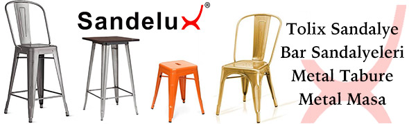 Sandelux Tel Masa, Sandalye ve Tabureler